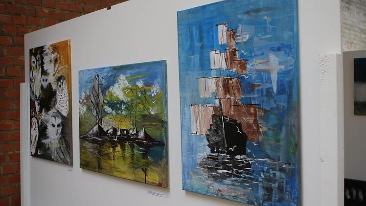 Impressionen von der ersten Auflage der Kunstmesse "Umschlagplatz Coburg"Foto: Jochen Berger