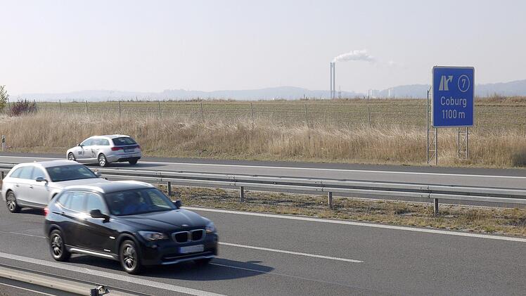 Auf Höhe des Coburger Stadtteils Glend könnte schon bald eine weitere Anschlussstelle an der A73 entstehen,Foto: Berthold Köhler