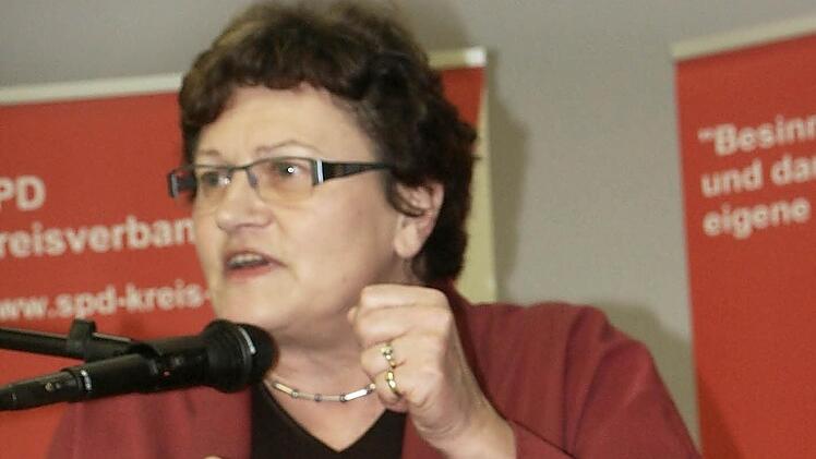 Landtagsabgeordnete Christa Steiger   trug in der Politik schon so manchen Kampf aus.  Foto: Archiv