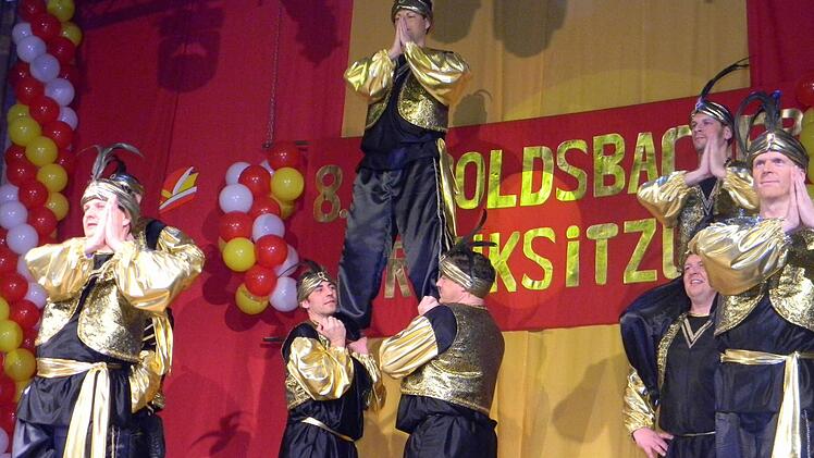 Das Männerballett mit ihrer Show in Heroldsbach Foto: Sonja Lengenfelder.