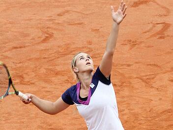 Kann sich nach bestandenem Abitur wieder voll auf das Tennisspielen konzentrieren: Die Marktbreiterin Lena-Marie Hofmann. Foto: Gerd Ludwig