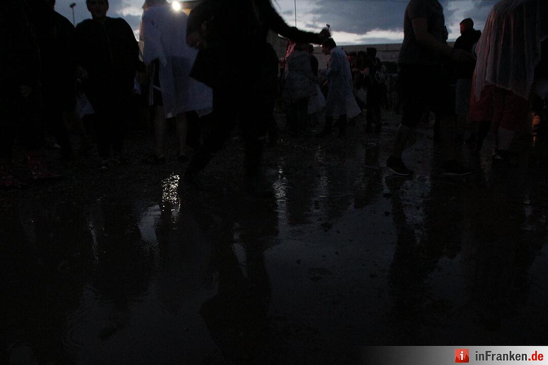 Rock im Park 2016 - Regen am Samstag