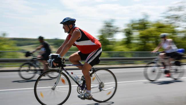 BR-Radltour macht Halt in Münnerstadt Foto: Björn Hein