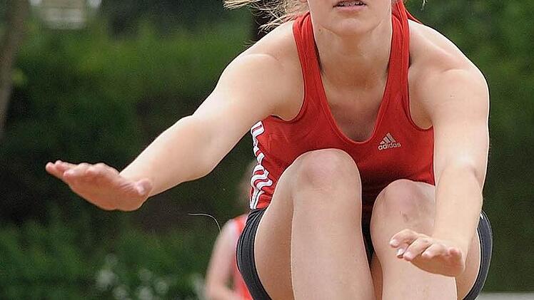 Steffi Wittwer holte im Siebenkampf 2999 Punkte.