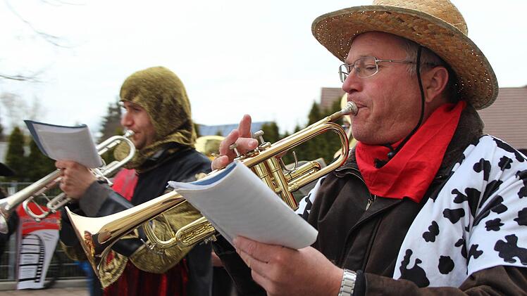 Der Faschingsumzug in Höchstadt war auch 2017 wieder sehr gut besucht. Foto: Christian Bauriedel