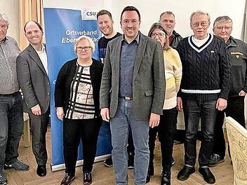 Der im Amt bestätigte Vorstand der CSU Ebermannstadt