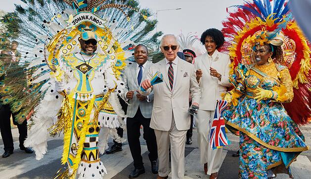 K&ouml;nig Charles III. auf den Bahamas
