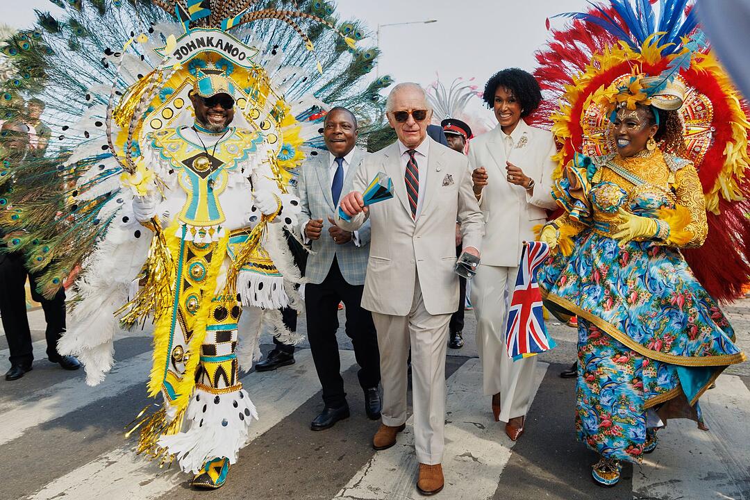 K&ouml;nig Charles III. auf den Bahamas