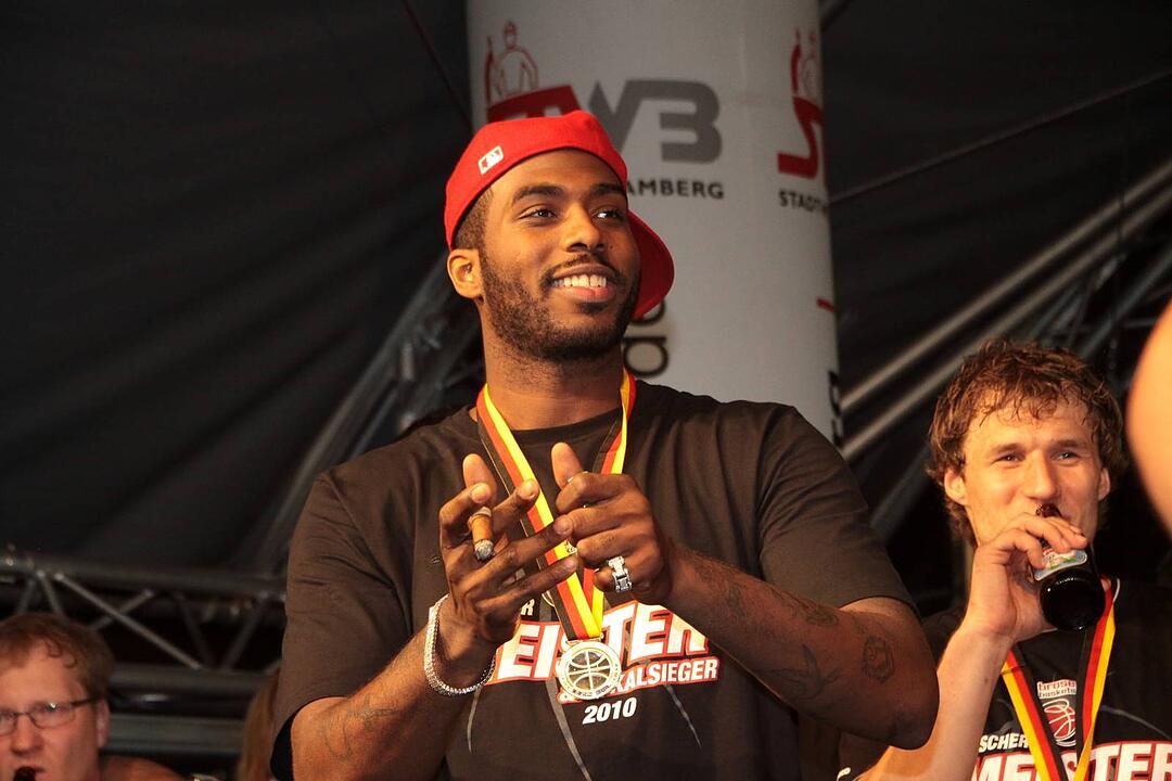 Meisterfeier Brose Baskets Bamberg Maxplatz