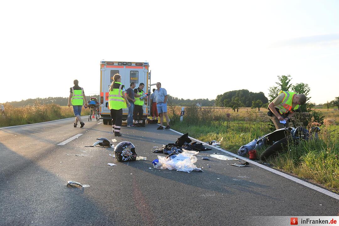Kreis Forchheim: Junger Biker schwer verletzt