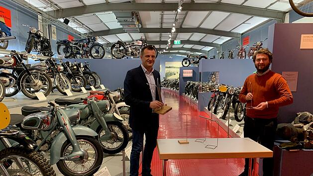 Masken-Butler aus Michelau jetzt im Museum f&uuml;r Industriekultur in N&uuml;rnberg