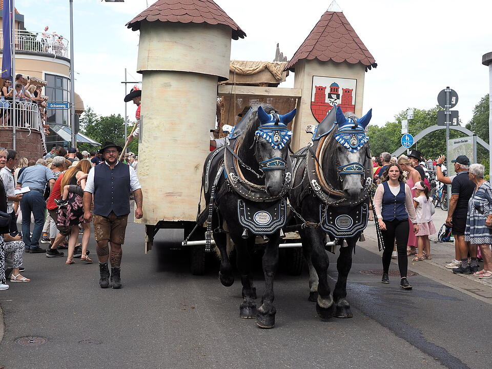 Der sonnt&auml;gliche H&ouml;hepunkt des Rakoczy-Fest.