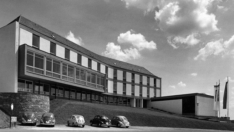 Neubau des heutigen Lernwerk Volkersberg. Das Bild entstand im Jahr 1960. Foto: Volkersberg