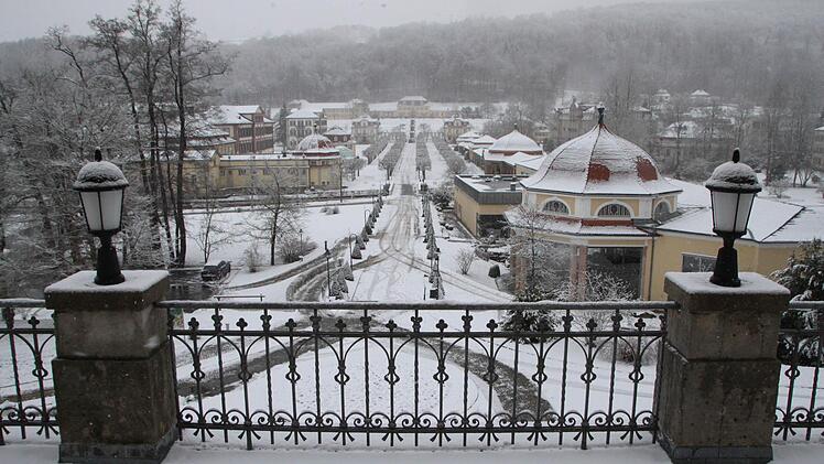 Winter im Staatsbad Bad Brückenau (Januar 2015)Foto: Ulrike Müller