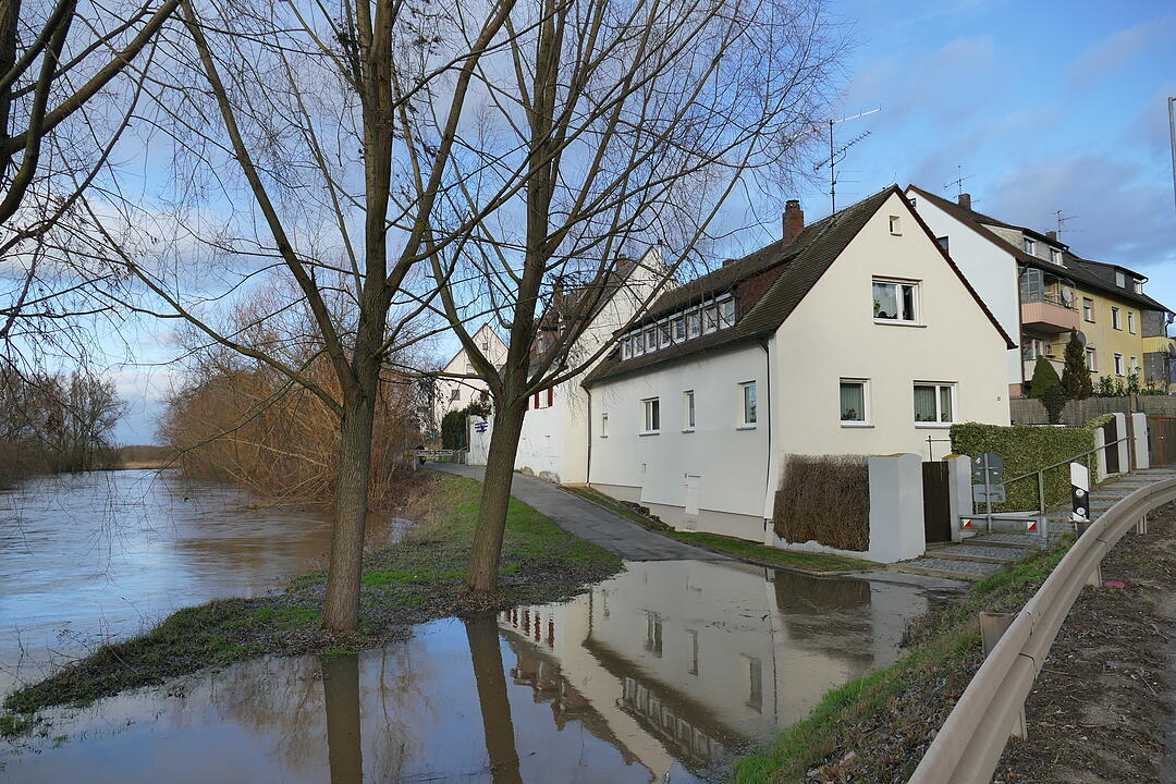 Hochwasser in Franken