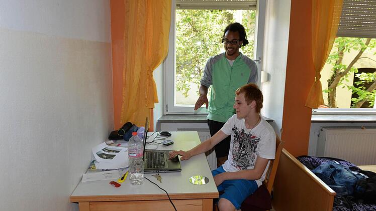 Marcel und Anthony  Foto: Ronald Rinklef