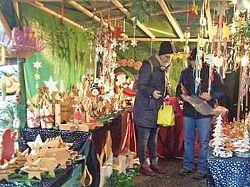 Zufrieden waren die Veranstalter des Heubacher Nikolausmarktes mit dem Zuspruch der Besucher. Foto: privat