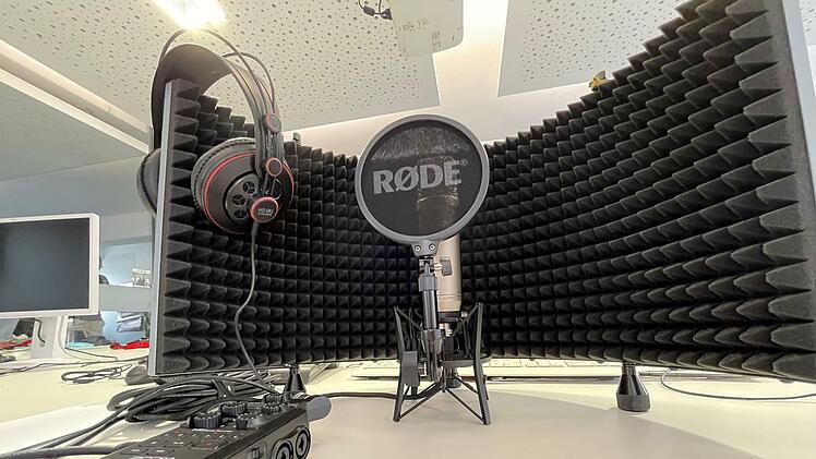 Ohne eine gute Technik geht nichts bei einem Podcast. Foto: Sebastian Schmitt