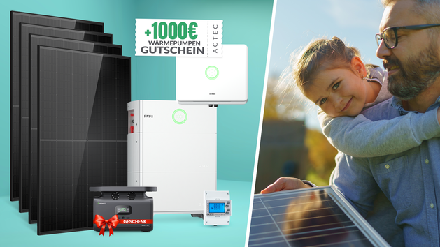 12-kWp-Solaranlage: Händler legt Gratis-Powerstation und Gutschein ins Set