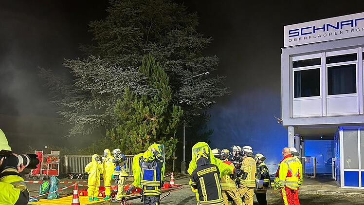 Warnung: Gaswolke über Aschaffenburg