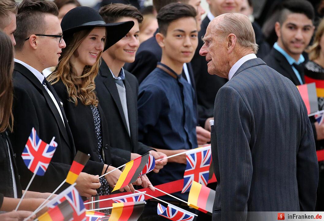 Britische Queen besucht Deutschland