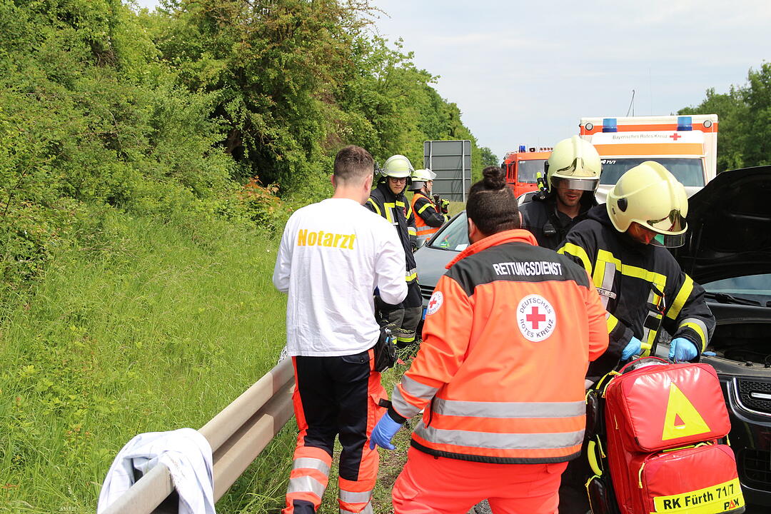 Schwerer Unfall im Landkreis Fürth