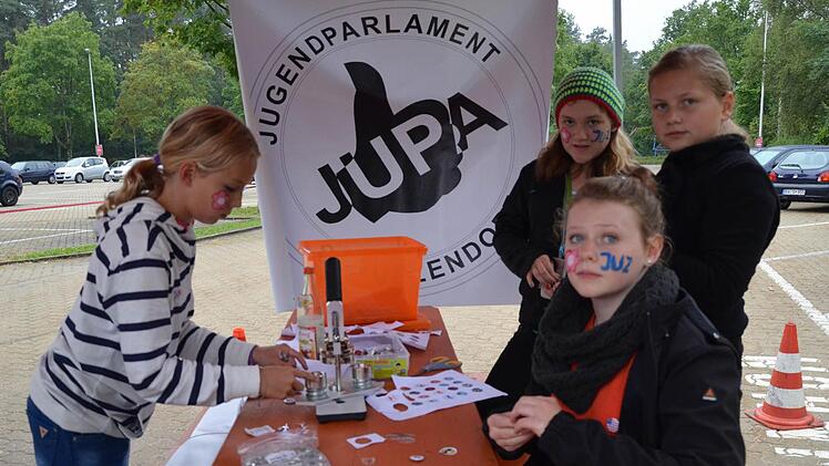 Das Jugendparlament von Strullendorf hat sich am Rande der Veranstaltung einige Attraktionen ausgedacht.