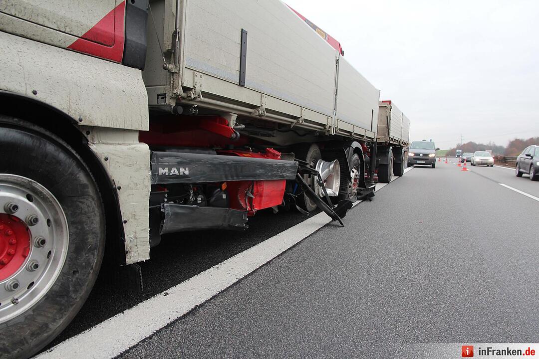Unfall auf der A70