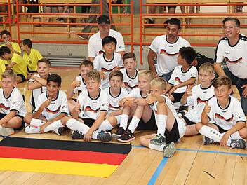 Das Team aus Adelsdorf am Begrüßungsabend Foto: Johanna Blum