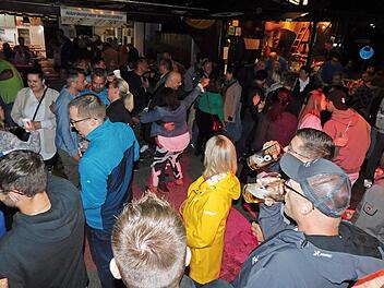 Das Straßenfest war bestens besucht.