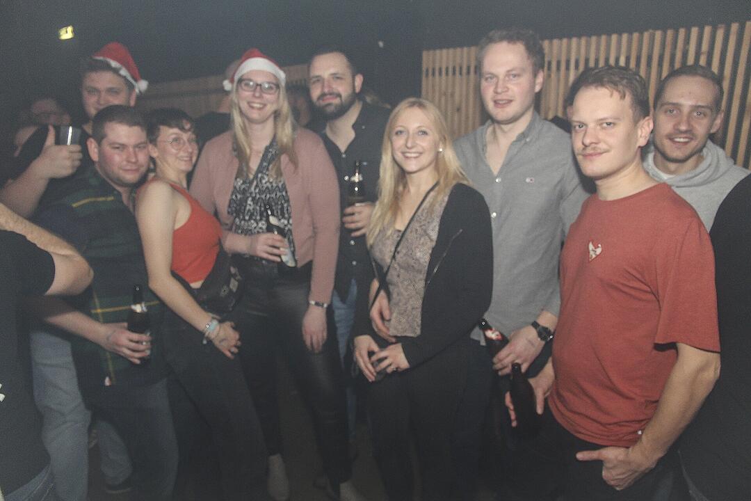 Partystimmung an Heiligabend