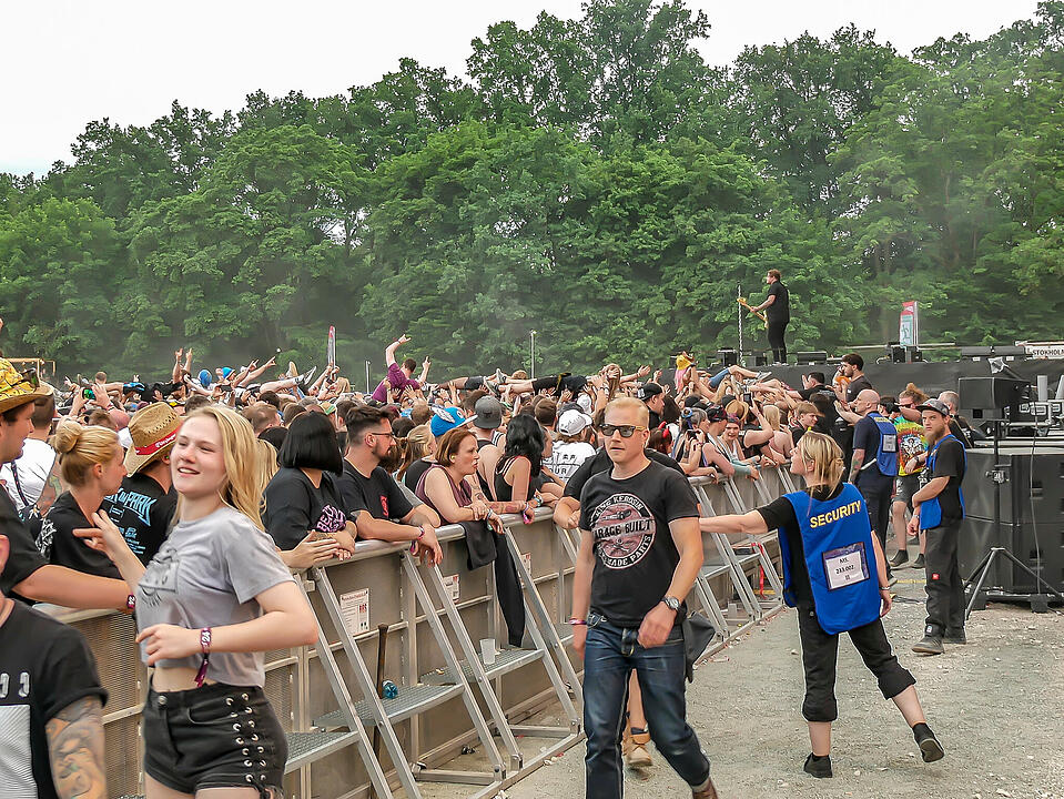 So heiß her ging es bei Rock im Park am Samstag - Stages Teil 2