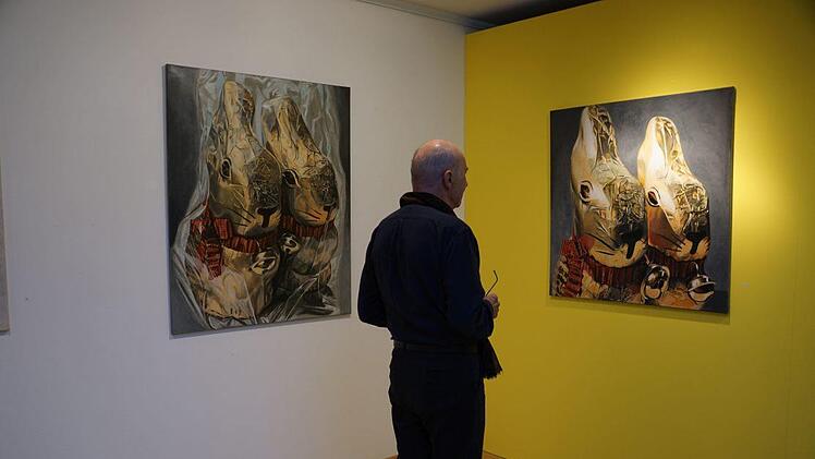 Die Ausstellung "Stillleben  -  der andere Blick" wurde am Sonntag  im Kunstmuseum Erlangen er&ouml;ffnet. Sie dauert bis 16. Dezember. Foto: Pascale Ferry