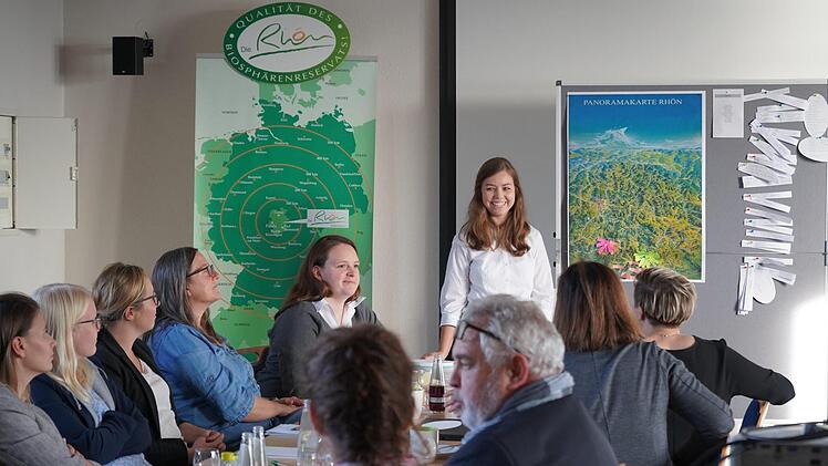 Workshop der Rh&ouml;n GmbH zum Thema "Rh&ouml;ner Datenbank".Kathrin Kupka-Hahn