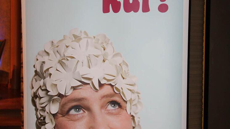 Eines der Plakate, das der Kur ein neues Image geben soll.