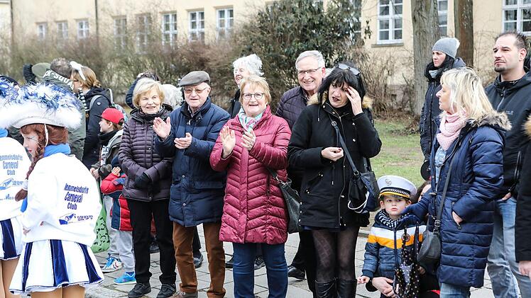 Faschingsumzug in der Bamberger Gartenstadt Foto: Barbara Herbst