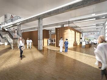 Diese visuelle Darstellung ist zwar noch Zukunftsmusik, doch inzwischen sind die ersten Studierenden für den internationalen Masterstudiengang "Food Quality and Safety" in Kulmbach eingetroffen. Grafik: Stadt Kulmbach