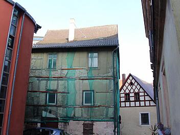 Am Haus in der Waaggasse soll nach jahrelangem Stillstand eventuell 2017 etwas passieren.