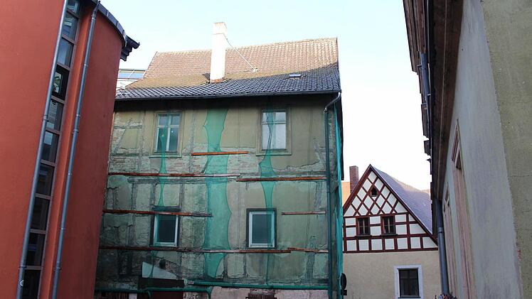 Am Haus in der Waaggasse soll nach jahrelangem Stillstand eventuell 2017 etwas passieren.