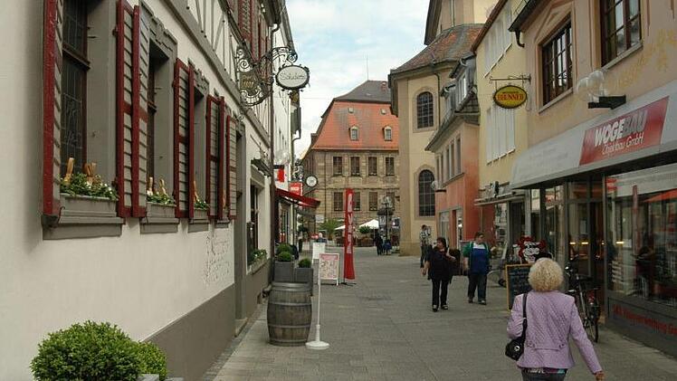 2018 soll die Sanierung der Fußgängerzone beginnen. Foto: Farkas