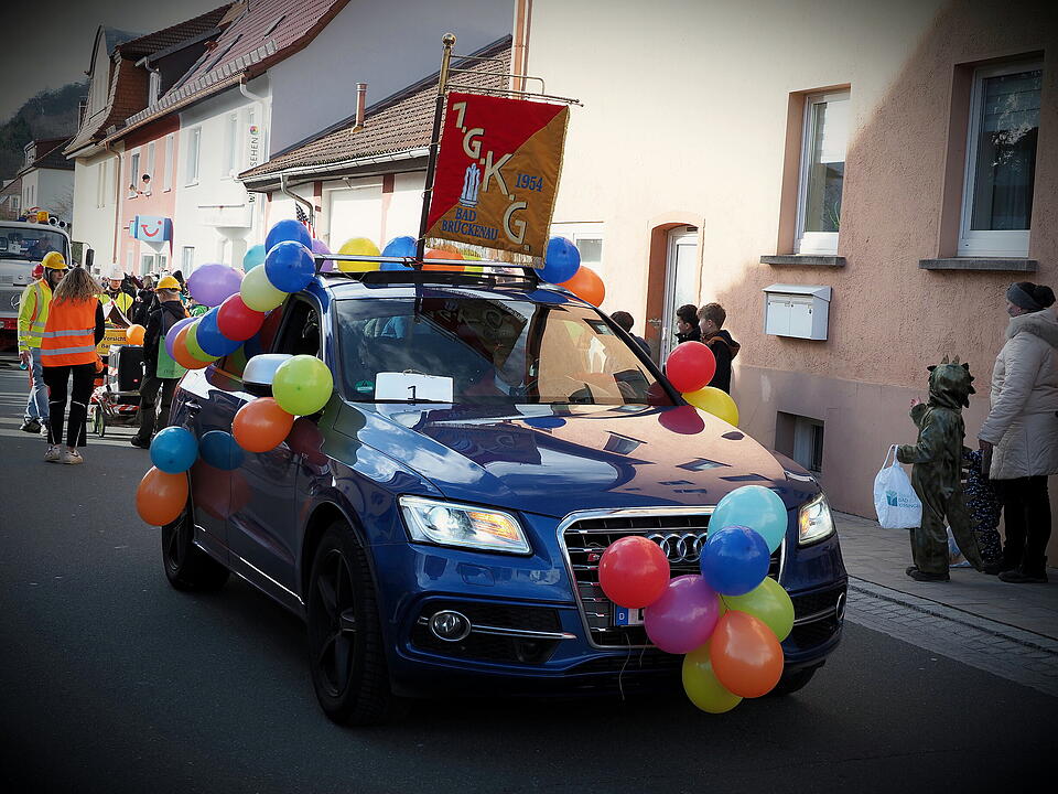 Faschingszug der 1. Großen Bad Brückenauer Karnevalsgesellschaft