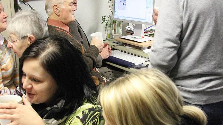 Beim Redaktionsfrühstück im FT Kronach. Foto: Marco Meißner