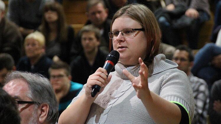 Diskussionsteilnehmerin Steidl. Foto: Andreas Dorsch