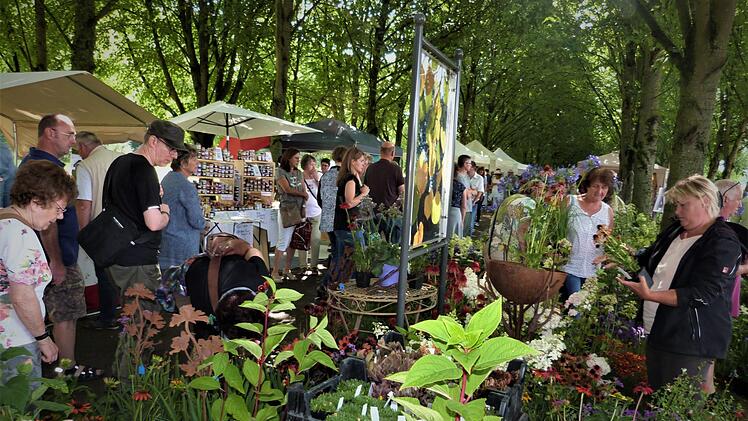 Impressionen von der Kunst- und Gartenmesse. Foto: Werner Reißaus