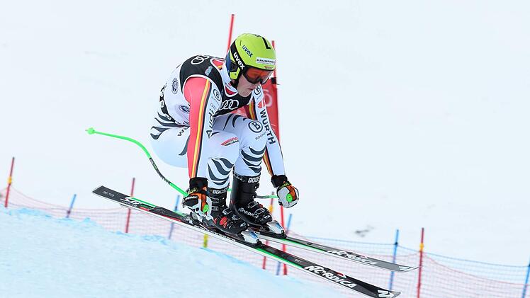 Der Eppenreuther Jacob Schramm liebt das Tempo beim Skifahren. In der Abfahrt und im Super G geht es für ihn in der Weltrangliste stetig nach oben.Paul-Foto