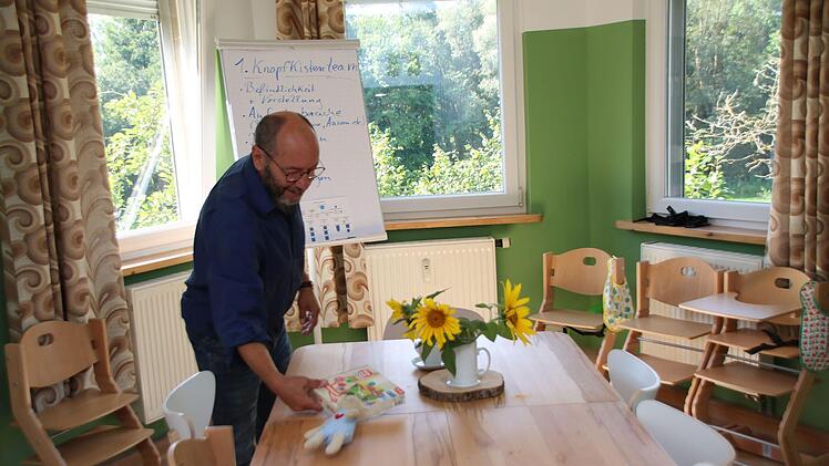 Das künftige Wohnzimmer der Gruppe. Foto: Thomas Malz