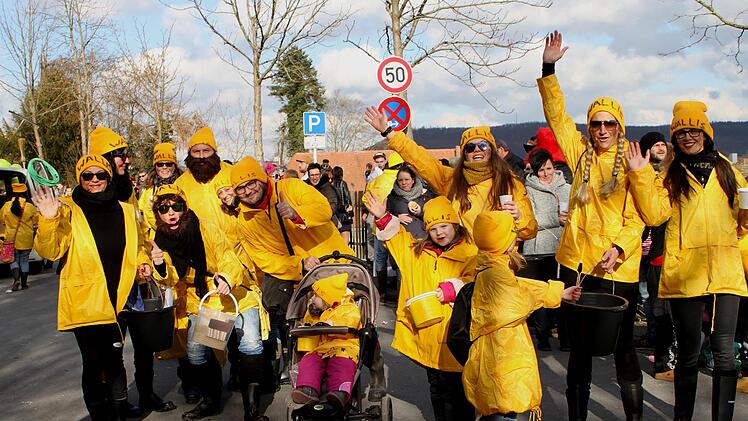 Das "Wallis-Team" feierte "Zehnjähriges" und warb für die Eltmanner Gastronomie.