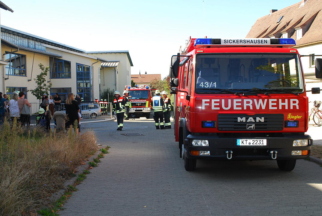 Großübung Feuerwehren