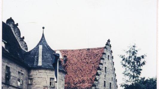 Fronleichnamsprozession 1953 Foto: W. Lieb