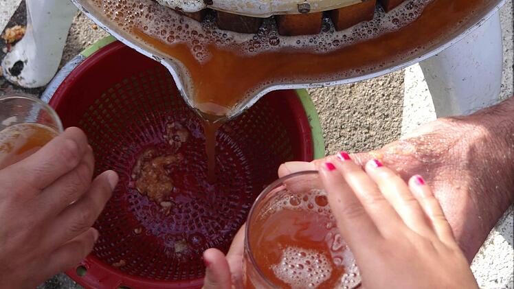 Der fertige Saft